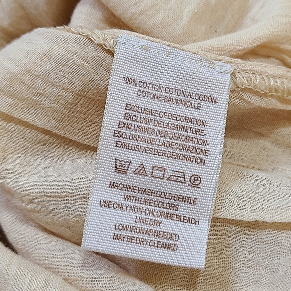 FREE PEOPLE Ivory Handkerchief Skirt - S - Picture 4 of 6